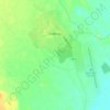 Топографическая карта Сеймчан, высота, рельеф
